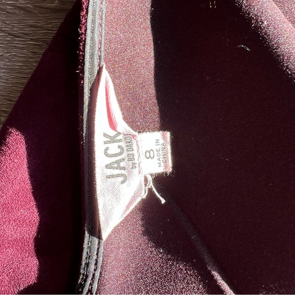 Faux suede Mini Skirt with flare - Picture 4 of 5